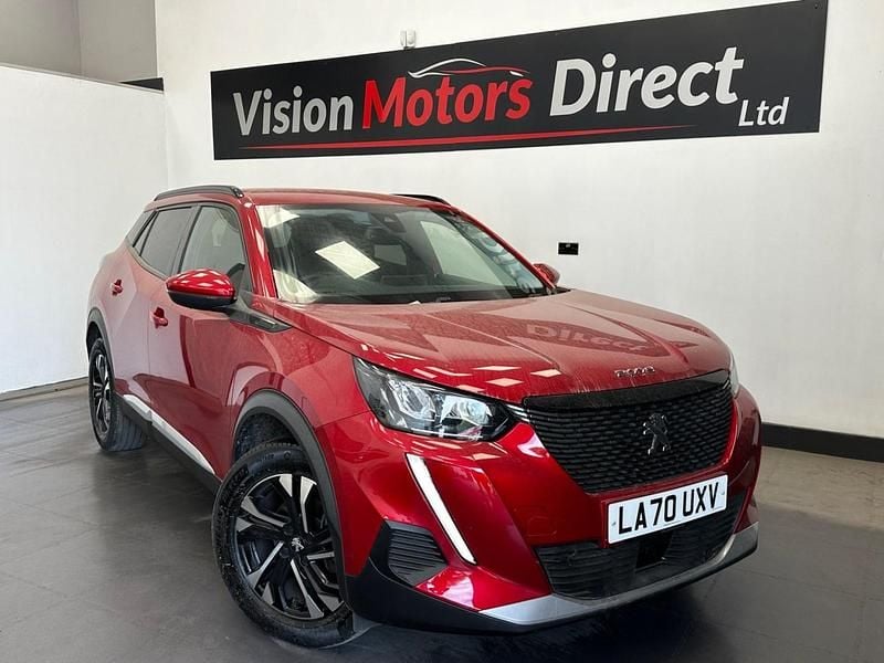 Red Used 2021 Peugeot 2008 Allure SUV | £13,980 (Good price) - Image 1/4