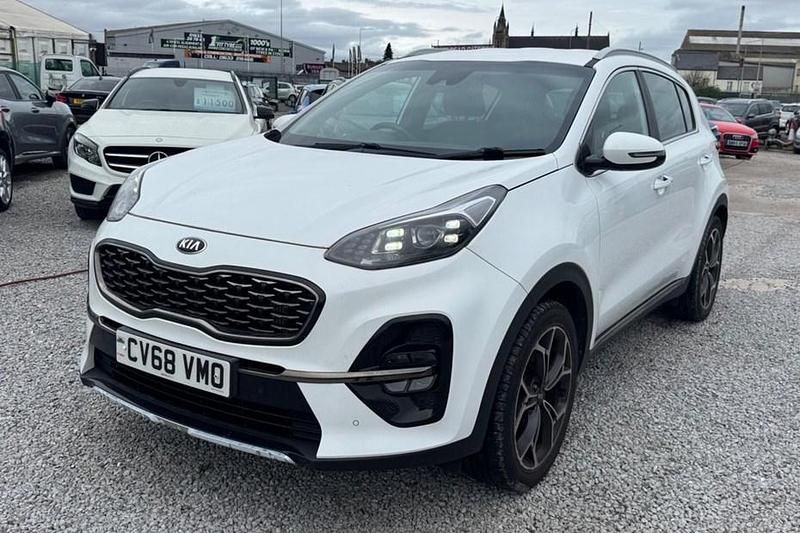 Used Kia Sportage GT-Line 134 HP (98 kW) 2018 White SUV
