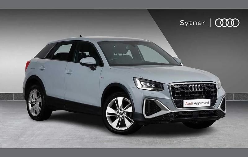 Grey Used 2022 Audi Q2 S-Line SUV | £22,000 (A bit pricey) - Image 1/4