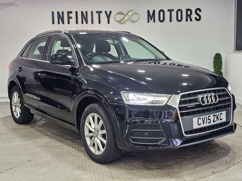 Black Used 2015 Audi Q3 Premium SUV | £10,350 (Good price) - Image 1/4