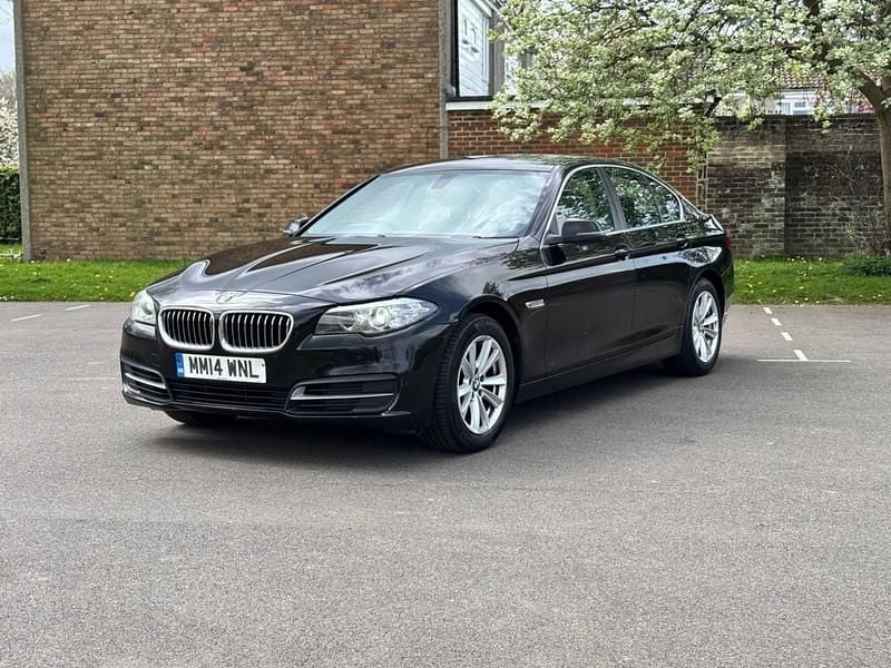 Used BMW 520 2014 Black Sedan