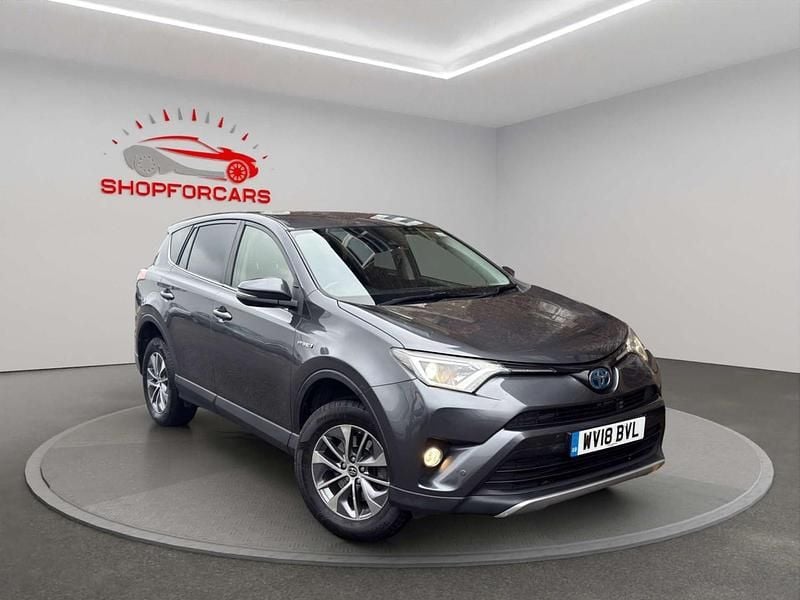 Grey Used 2018 Toyota RAV4 Hybrid SUV | £13,995 (Good price) - Image 1/4