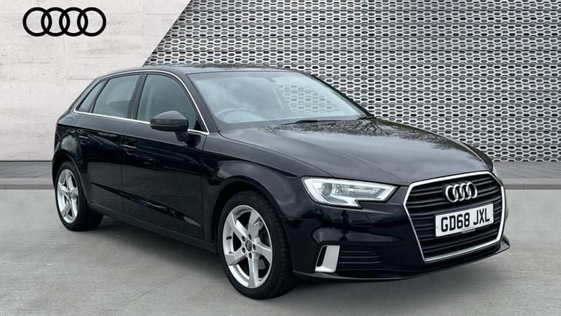 Used Audi A3 Sport 150 HP (110 kW) 2019 Black Sedan