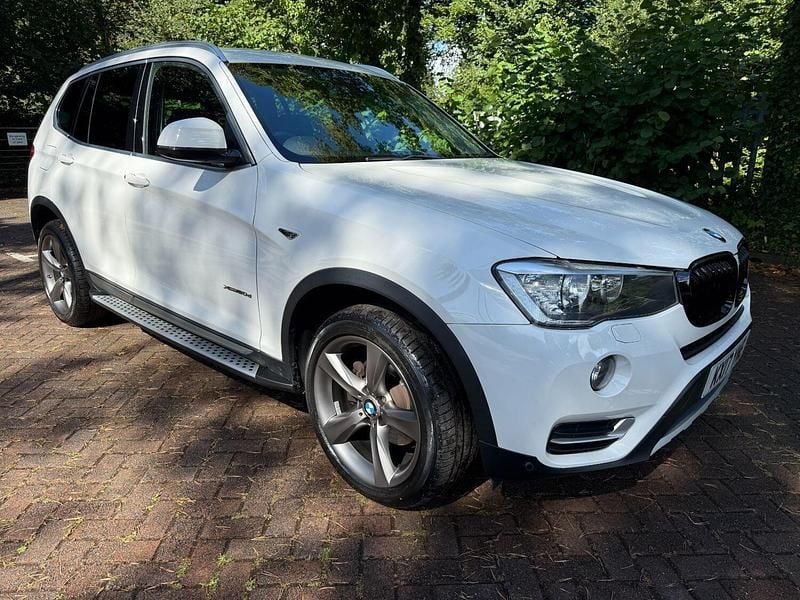 White Used 2017 BMW X3 xLine SUV | £15,288 (Fair price) - Image 1/4
