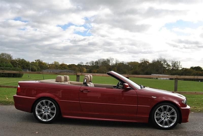 Used BMW 330 Cabriolet Sport Line 2003 Red Cabriolet
