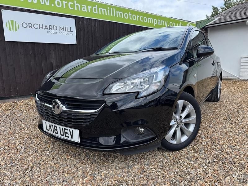 Black Used 2018 Vauxhall Corsa Hatchback | £5,995 (Fair price) - Image 1/4