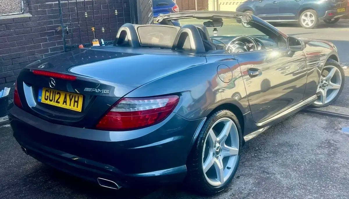 Used Mercedes SLK250 AMG 204 HP (150 kW) 2012 Grey Cabriolet