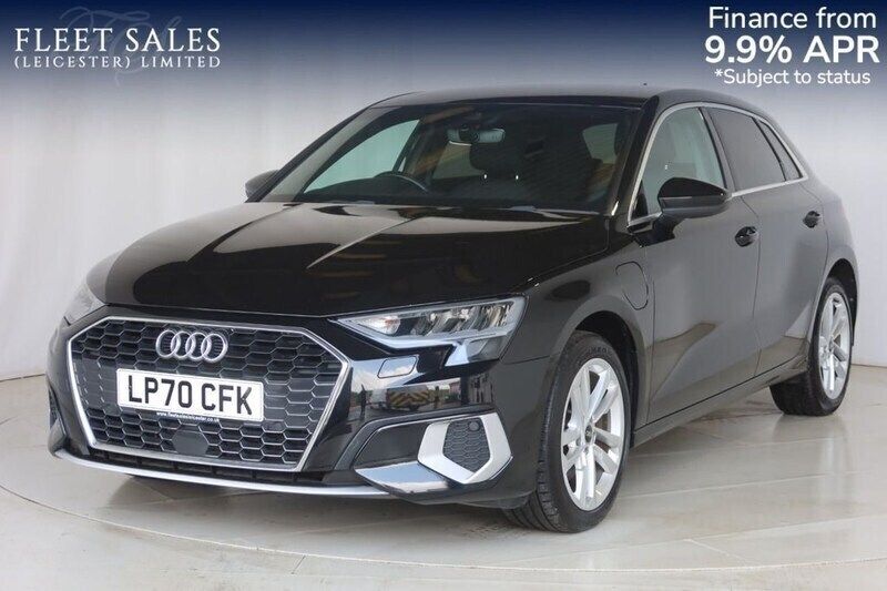Black Used 2021 Audi A3 Sportback e-tron Sport Sedan | £14,290 (Good price) - Image 1/3