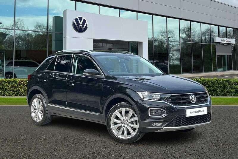 Black Used 2020 VW T-Roc SEL SUV | £17,991 (Fair price) - Image 1/4