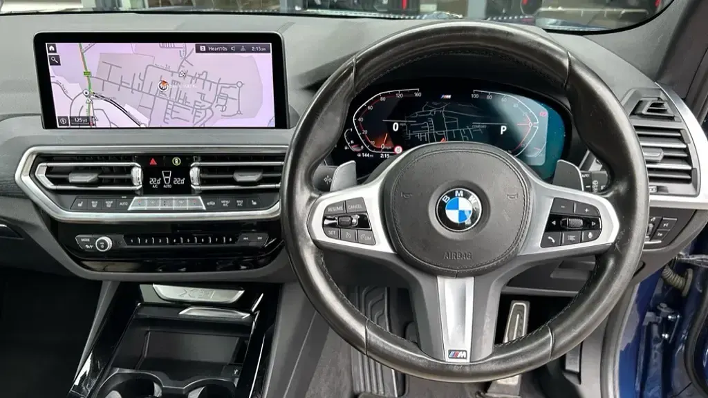 Used BMW X3 M Sport 184 HP (135 kW) 2023 Blue SUV