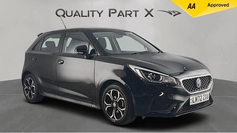 Black Used 2022 MG MG3 Excite Hatchback | £7,691 (Good price) - Image 1/4