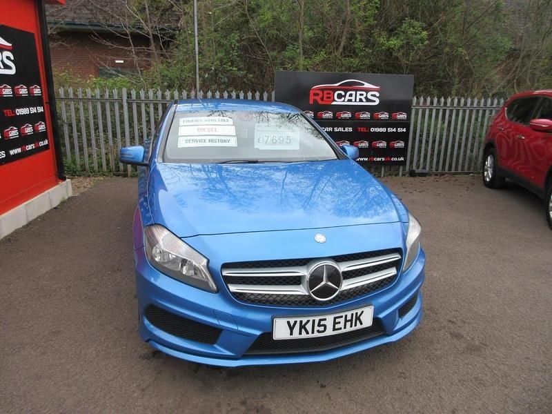 Used Mercedes A200 AMG 2015 Blue Hatchback