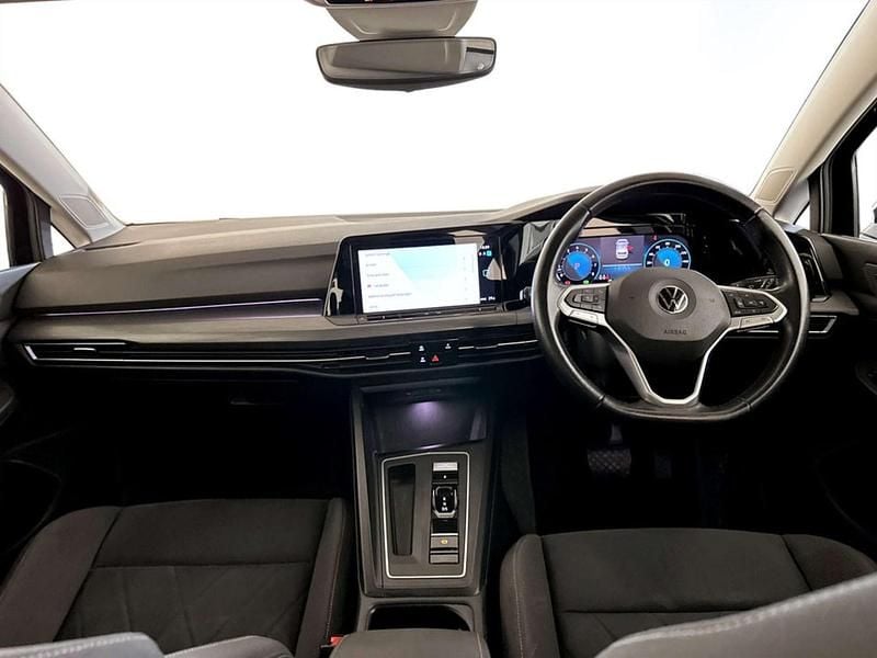 Used VW Golf VIII Style 130 HP (95 kW) 2021 Black Hatchback