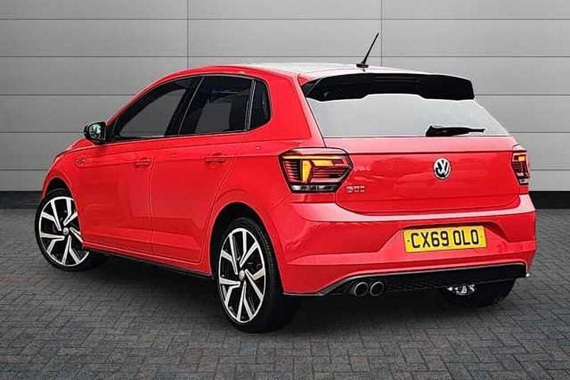 Used VW Polo GTI 200 HP (147 kW) 2019 Flash red Hatchback