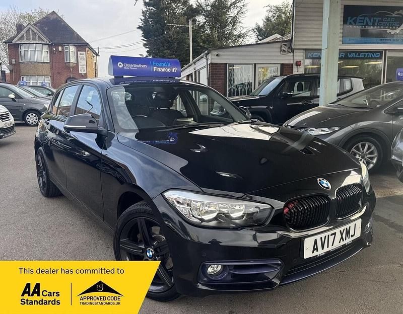 Used BMW 118 Sport Line 2017 Black Hatchback