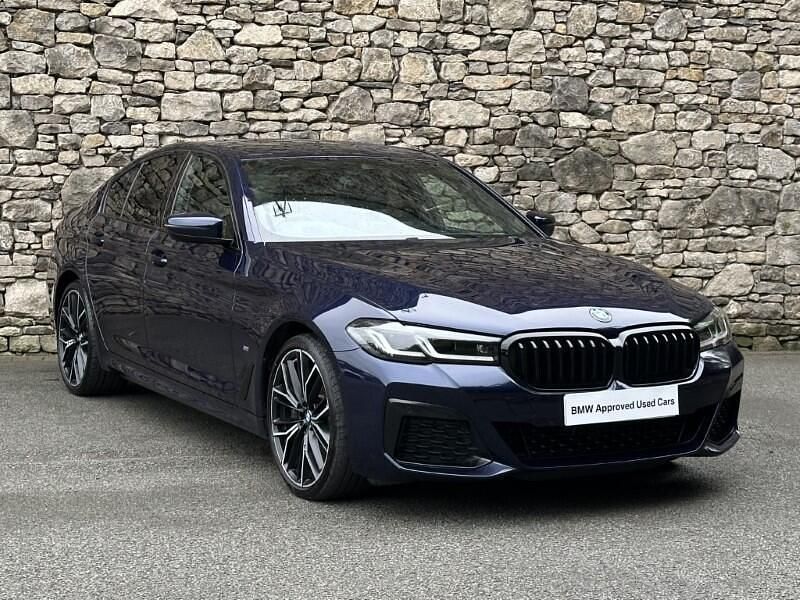 Blue Used 2023 BMW 530 M Sport | £37,949 (A bit pricey) - Image 1/4