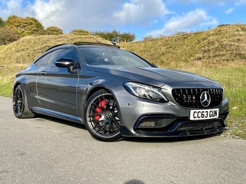 Grey Used 2017 Mercedes C63 AMG Premium Coupe | £35,979 (Expensive) - Image 1/4