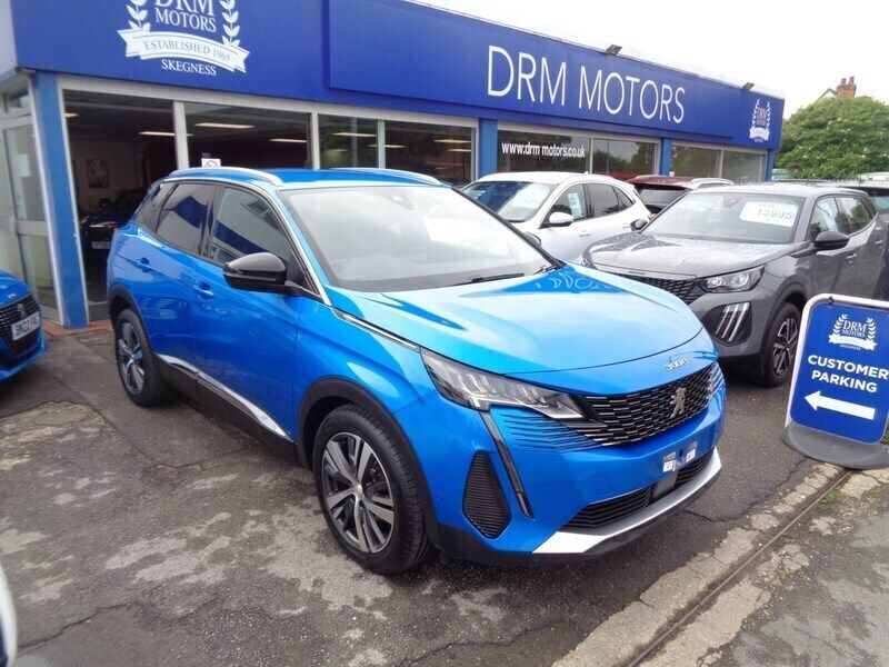 Blue Used 2022 Peugeot 3008 Allure Premium Hatchback | £18,750 (Fair price) - Image 1/4