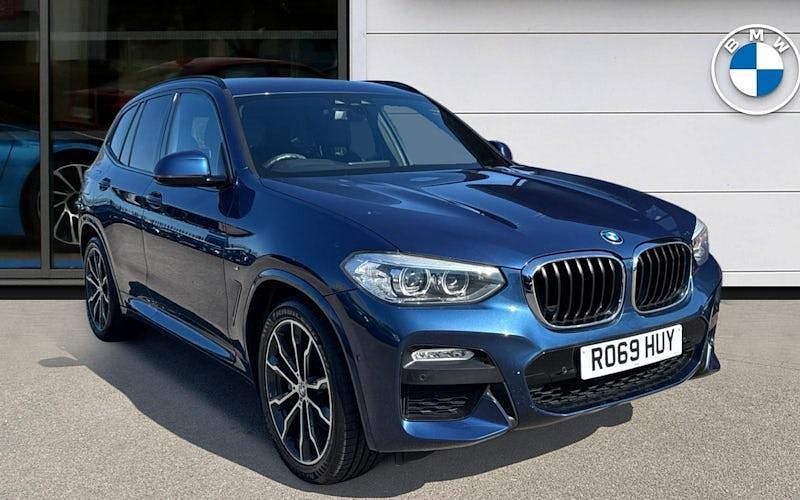 Used BMW X3 M Sport 190 HP (139 kW) 2019 Blue SUV