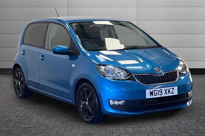 Used Skoda Citigo Colour Edition 60 HP (44 kW) 2019 Blue Hatchback