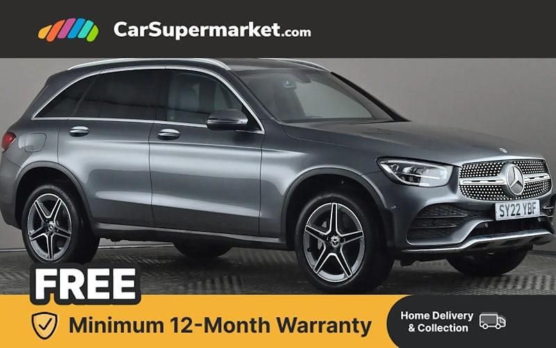 Used Mercedes GLC300e AMG line 320 HP (235 kW) 2022 Grey Estate