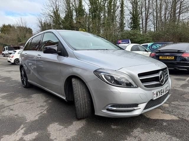 Used Mercedes B200 136 HP (100 kW) 2014 Silver MPV