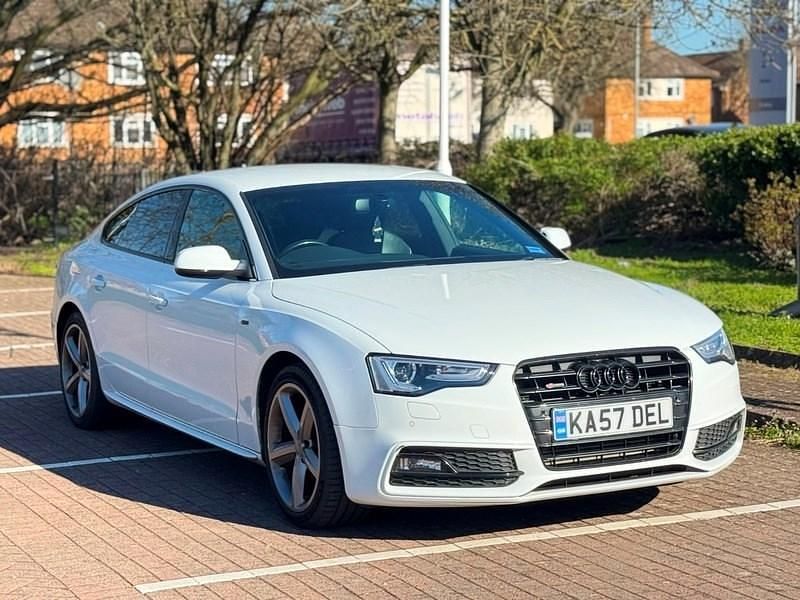 Used Audi A5 Sportback S-Line 245 HP (180 kW) 2012 White Hatchback