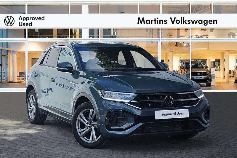 Blue Used 2022 VW T-Roc R-line SUV | £24,995 (Fair price) - Image 1/4