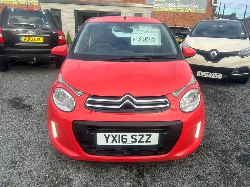 Used Citroën C1 Feel 68 HP (50 kW) 2016 Orange Hatchback