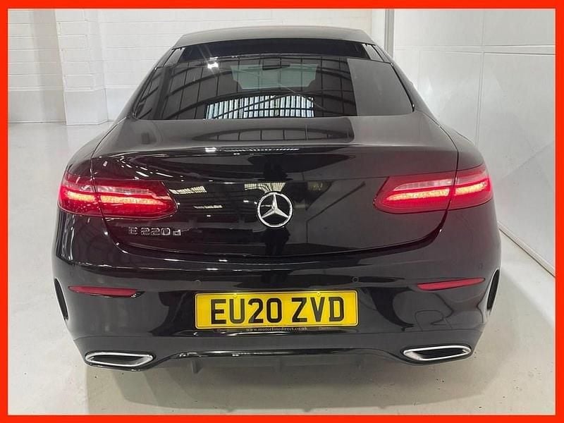 Used Mercedes E220 AMG line 194 HP (142 kW) 2020 Black Coupe