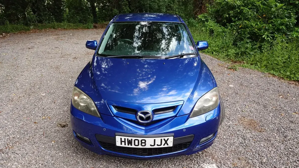 Used Mazda 3 Inclusive 105 HP (77 kW) 2008 Blue Hatchback