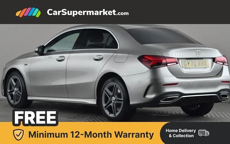 Used Mercedes A250 AMG Line Premium Plus 218 HP (160 kW) 2020 Silver Sedan