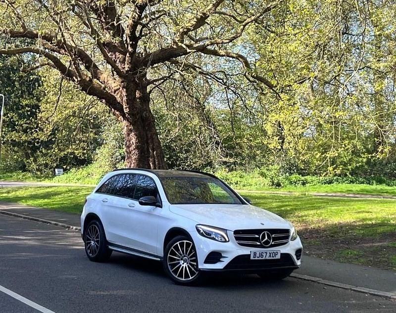 Used Mercedes GLC220 AMG Line Premium 2017 White Estate