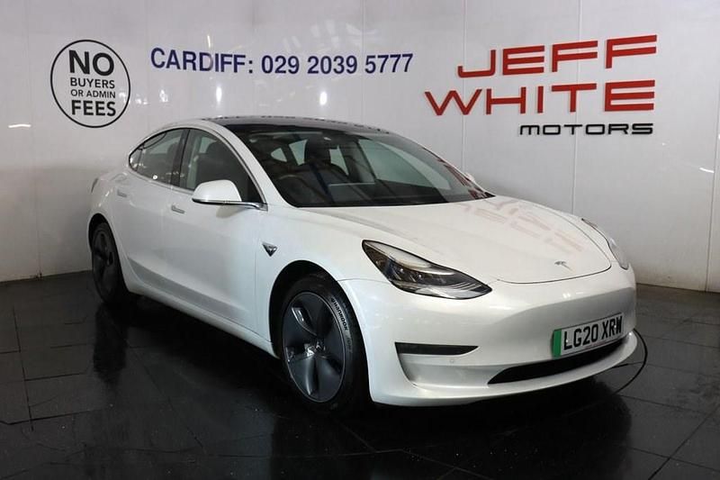 Used Tesla Model 3 235 kW (320 HP) 2020 White Sedan