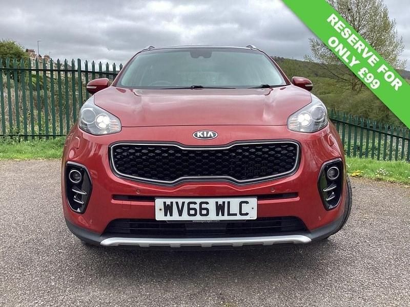 Usado Kia Sportage 182 HP (133 kW) 2016 Vermelho SUV