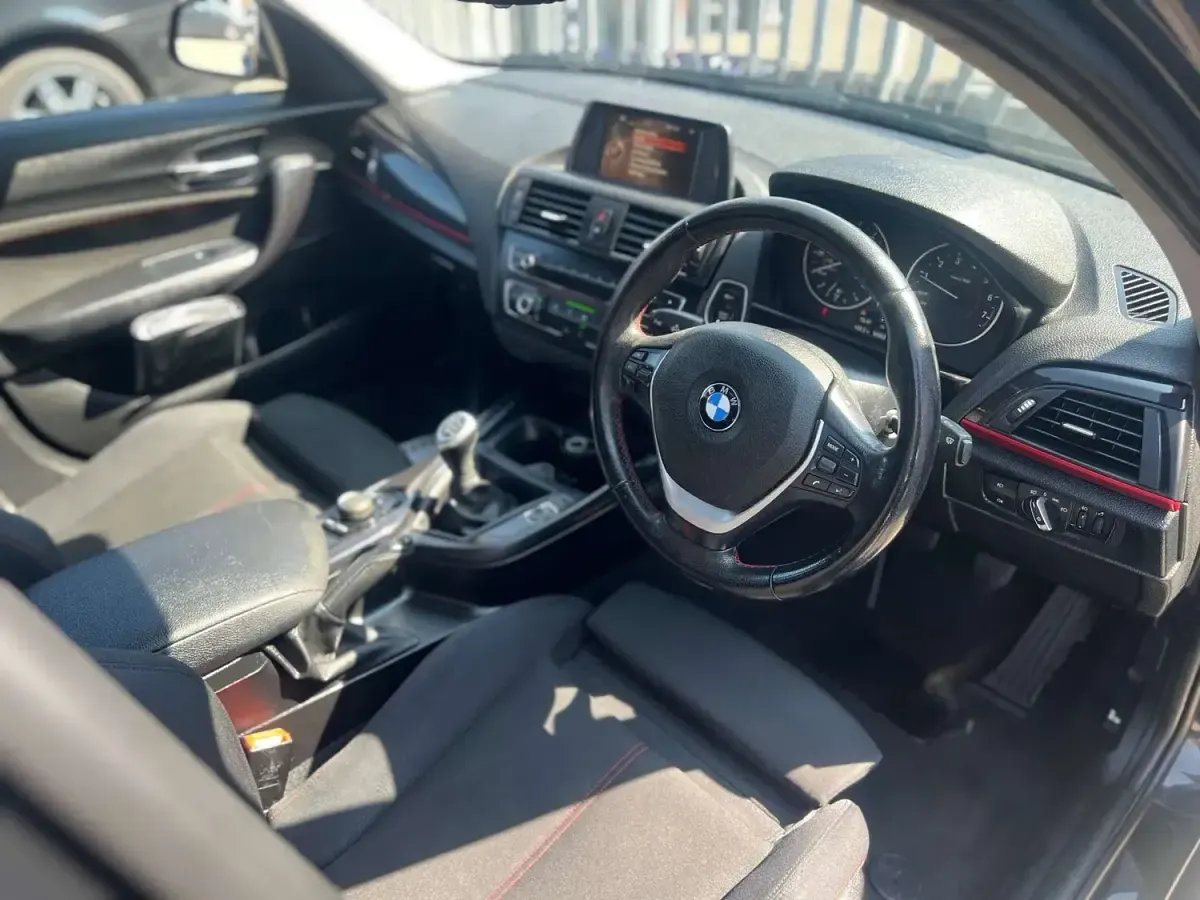 Used BMW 116 Sport Line 136 HP (100 kW) 2014 Black Hatchback