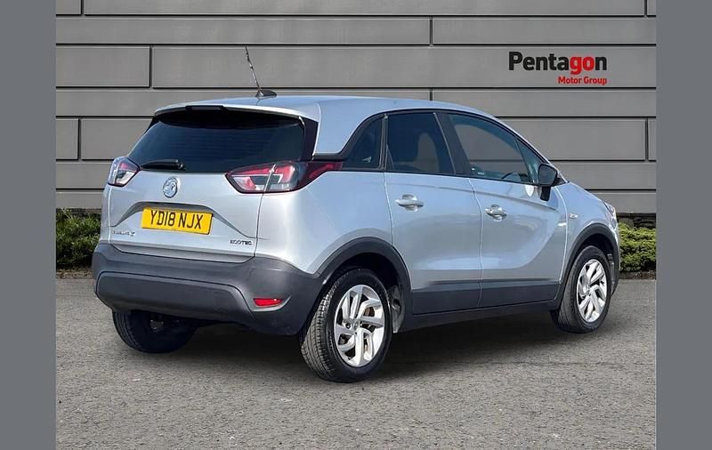 Used Vauxhall Crossland X 108 HP (79 kW) 2018 Silver SUV