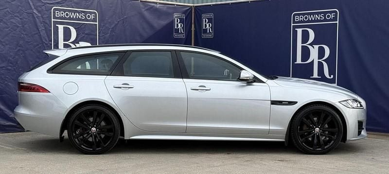 Used Jaguar XF Sportbrake R-Sport 180 HP (132 kW) 2018 Silver Estate