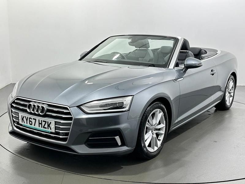 Used Audi A5 Cabriolet Sport 190 HP (139 kW) 2017 Grey Cabriolet