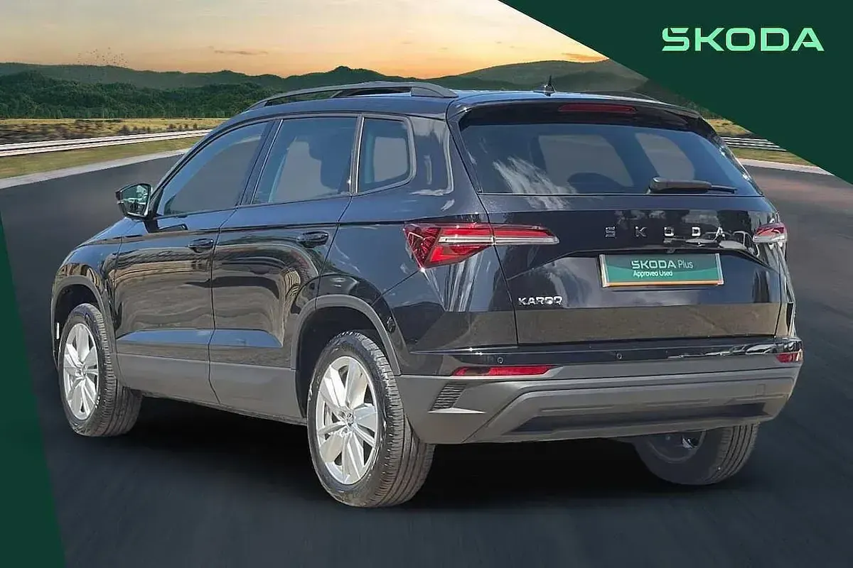 Used Skoda Karoq SE 110 HP (80 kW) 2025 Black magic pearl effect SUV