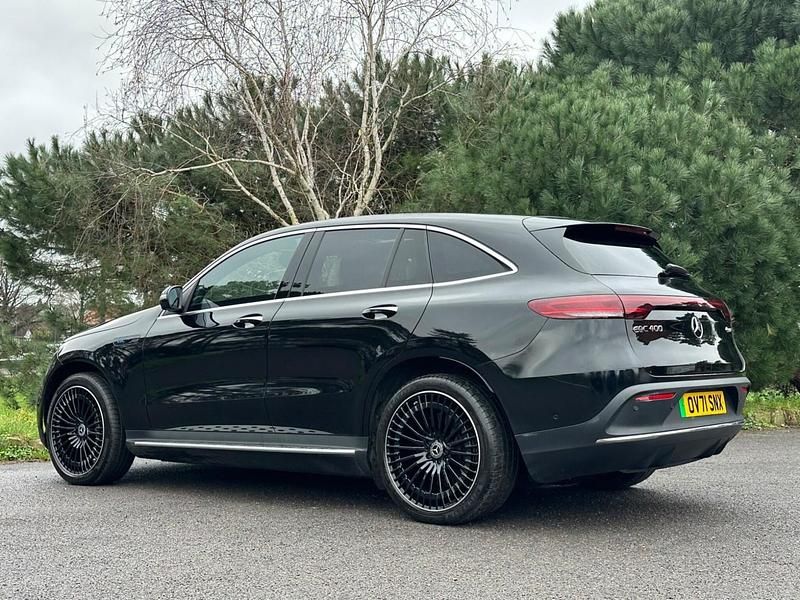Used Mercedes EQC400 AMG Line Premium Plus 300 kW (408 HP) 2021 Black SUV