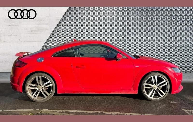 Used Audi TT S-Line 180 HP (132 kW) 2018 Red  Coupe