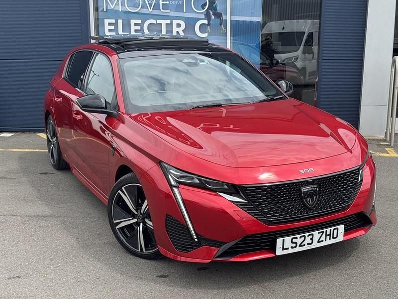 Red Used 2023 Peugeot 308 GTi Hatchback | £22,495 (Fair price) - Image 1/4
