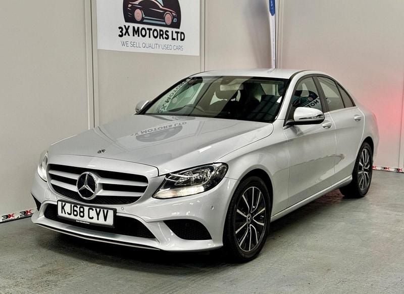 Silver Used 2019 Mercedes C220 SE Sedan | £11,990 (Super price) - Image 1/4