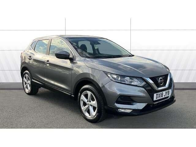 Grey Used 2018 Nissan Qashqai Acenta SUV | £12,009 (Good price) - Image 1/4