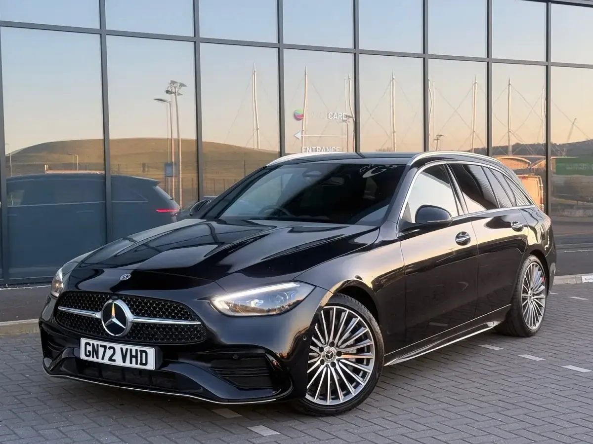 Used Mercedes C200 AMG Line Premium 2022 Black Estate