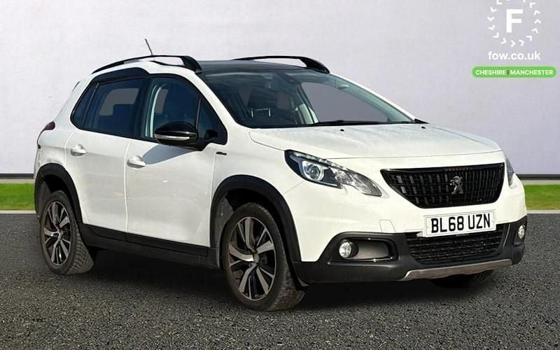 Used Peugeot 2008 GT-line 102 HP (75 kW) 2019 White SUV