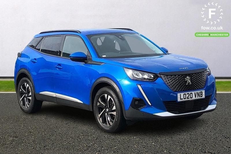 Blue Used 2020 Peugeot 2008 Allure Premium SUV | £13,099 (Fair price) - Image 1/3