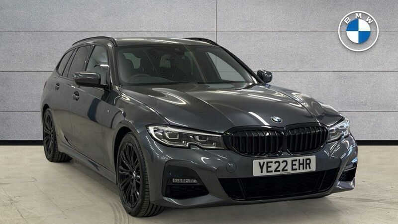 Grey Used 2022 BMW 320 M Sport Estate | £22,500 (Fair price) - Image 1/4