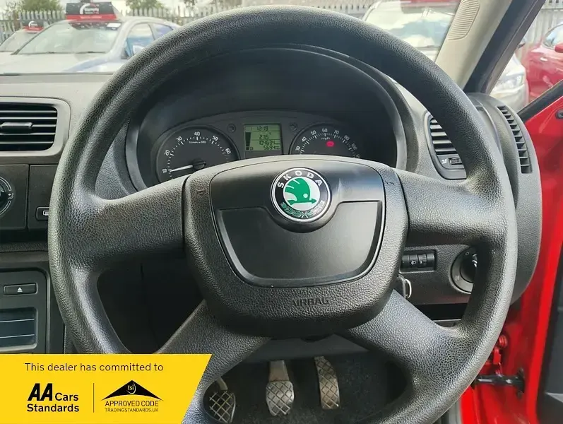 Used Skoda Fabia 2010 Red